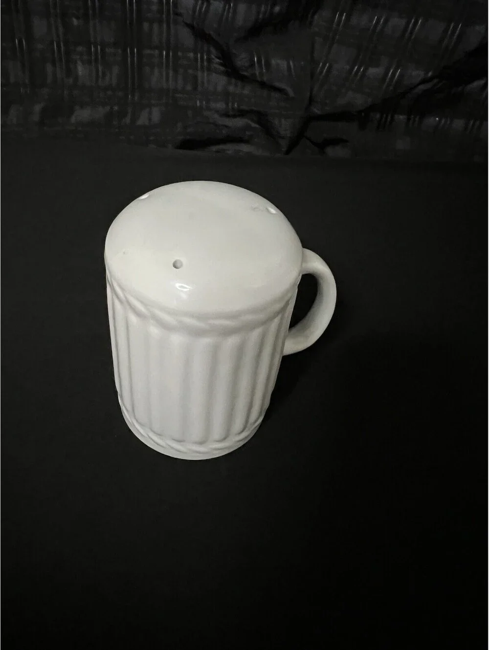 Thompson Pottery ~ Shaker ~ Ceramic ~ Off-White